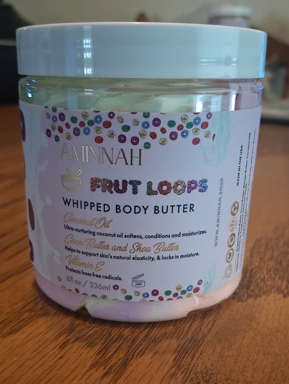 AMINNAH Fruit Loops Whipped Body Butter - Multicolor